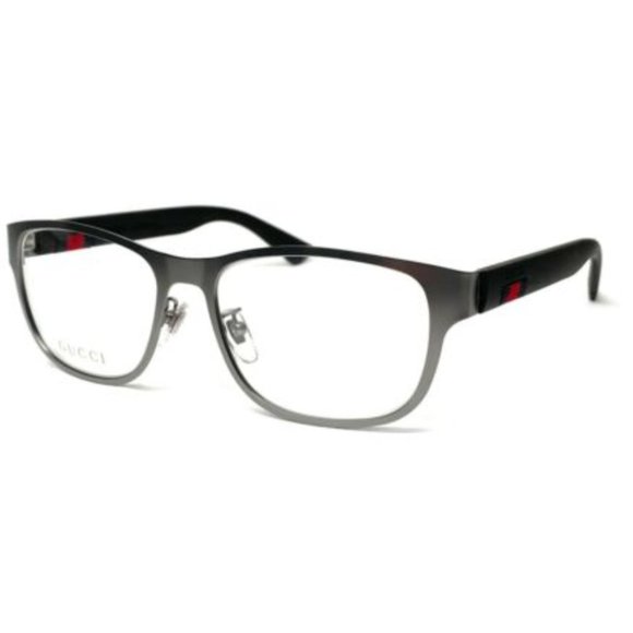 Gucci Men's Gunmetal Eyeglasses! - Picture 1 of 3
